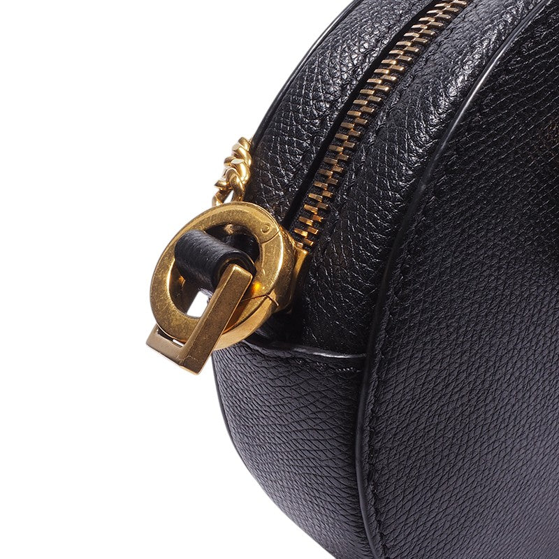 Valentino UW2P0U18 V-logo Round Mini Crossbody Bag