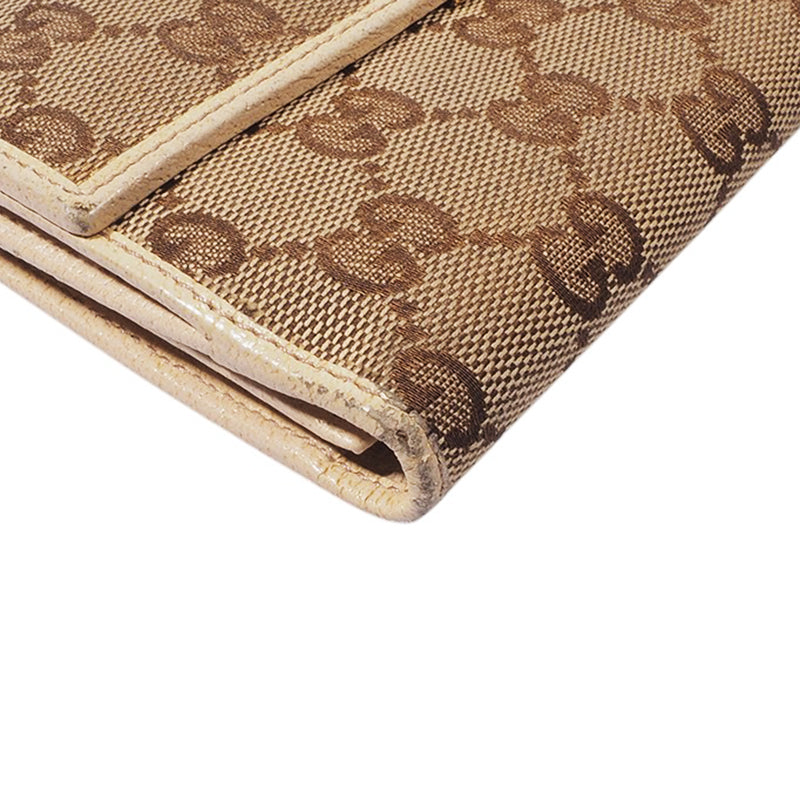 Gucci 112715 Jacquard Long Wallet
