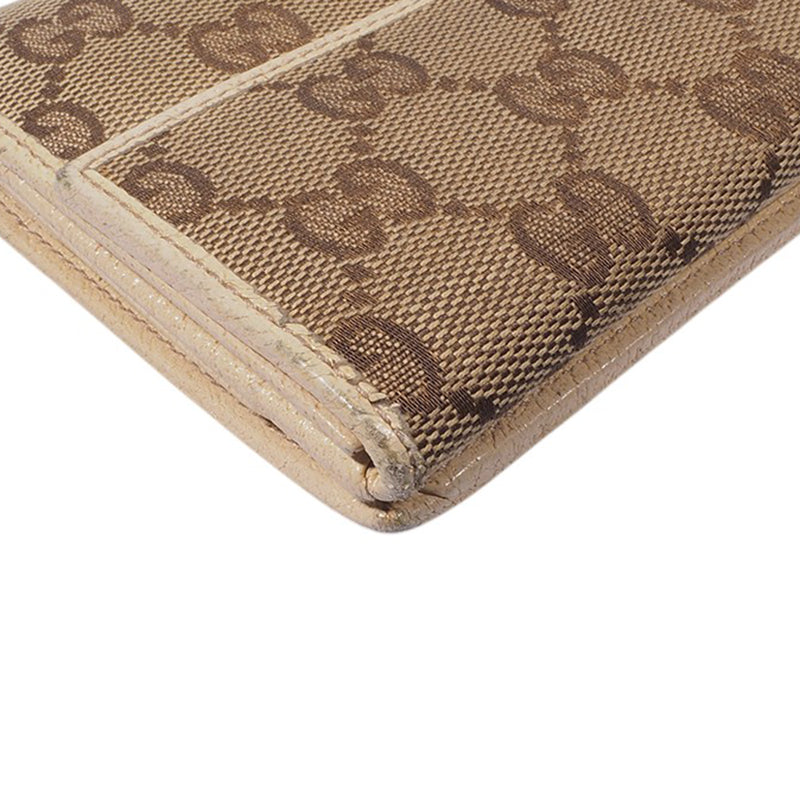 Gucci 112715 Jacquard Long Wallet