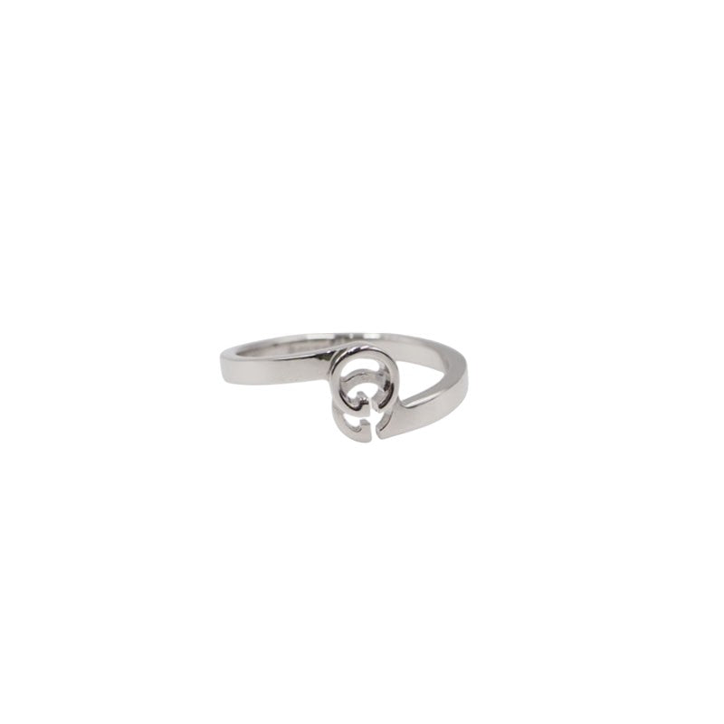 Gucci 457122 White Gold Running Ring