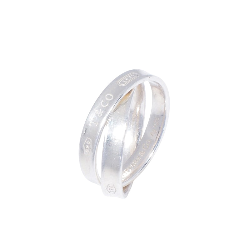 Tiffany 23781522 Interlocking Circle Silver Ring