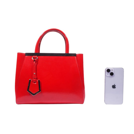 Fendi 8BH253 Patent Toujours Small Shoulder Bag