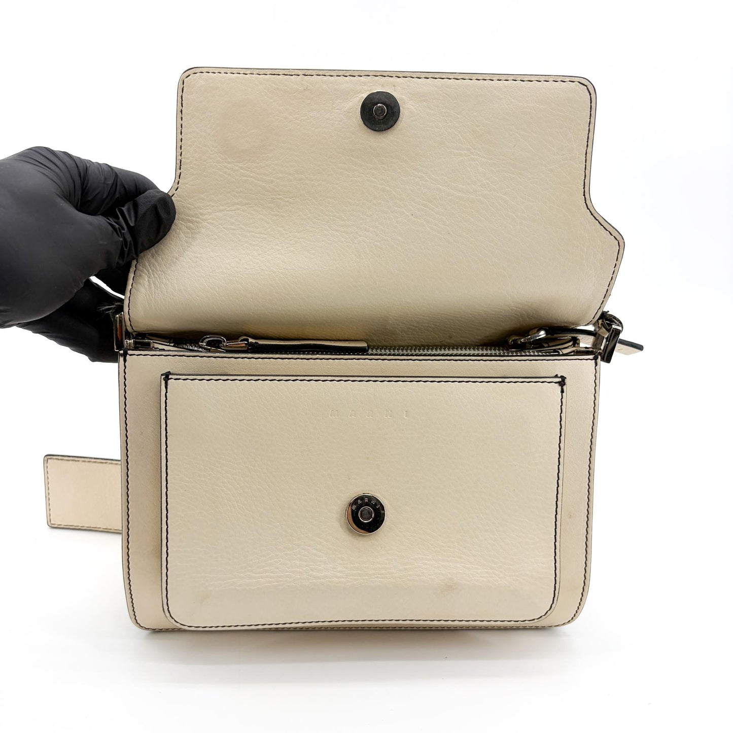 Marni Ailette Trunk Shoulder Bag