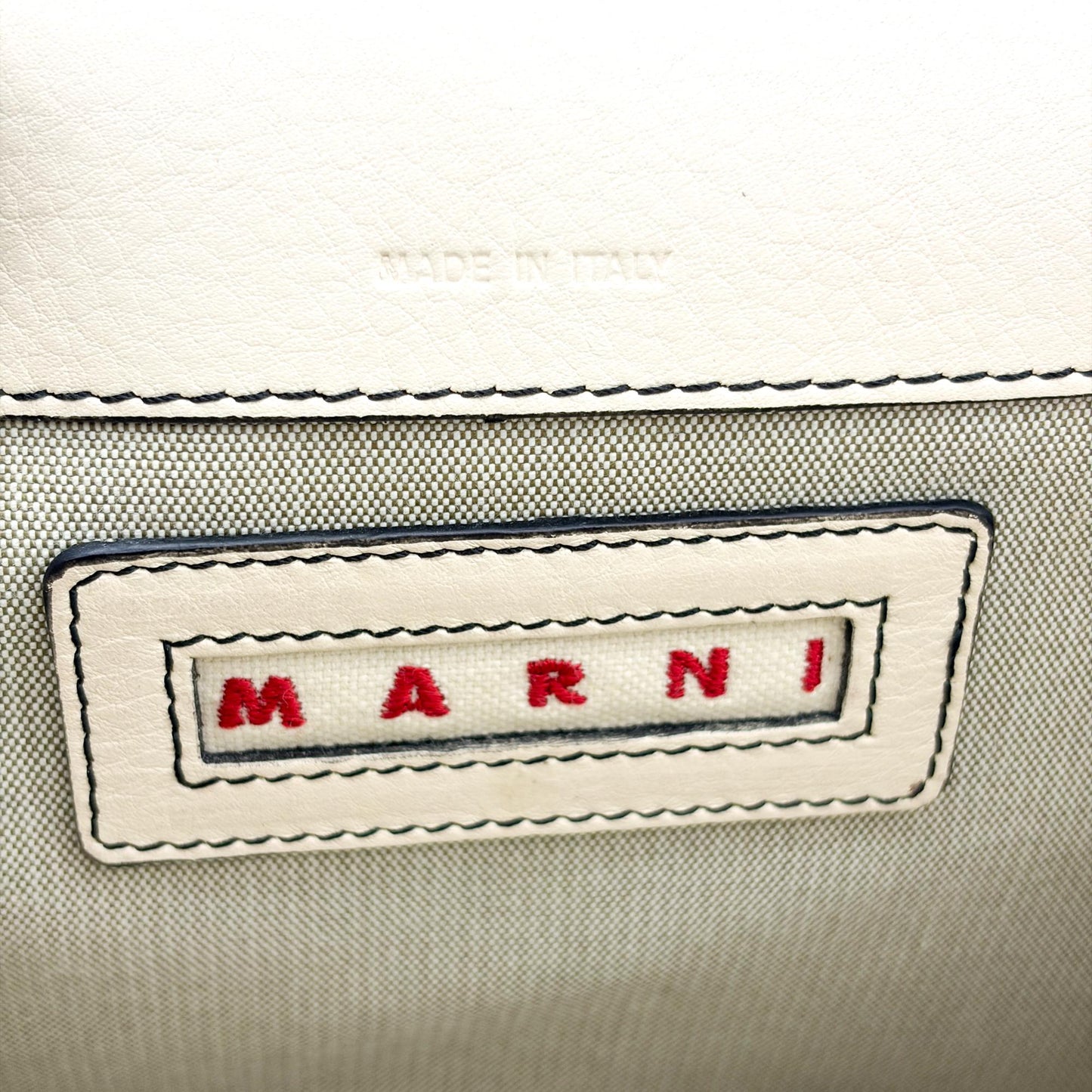 Marni Ailette Trunk Shoulder Bag