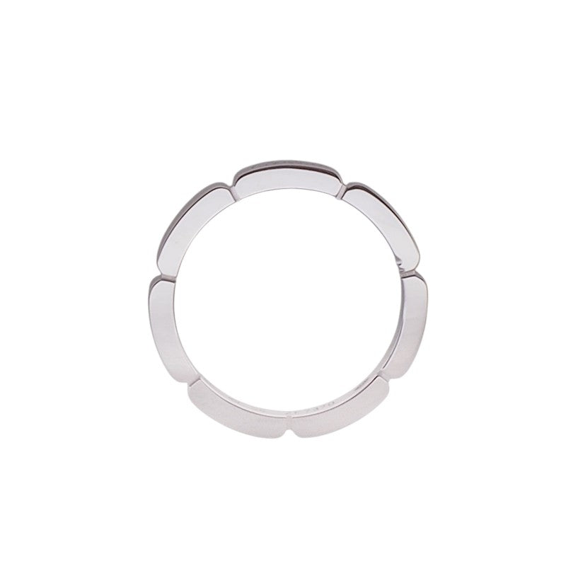Cartier B4083500 White Gold Maillon Panthère Ring