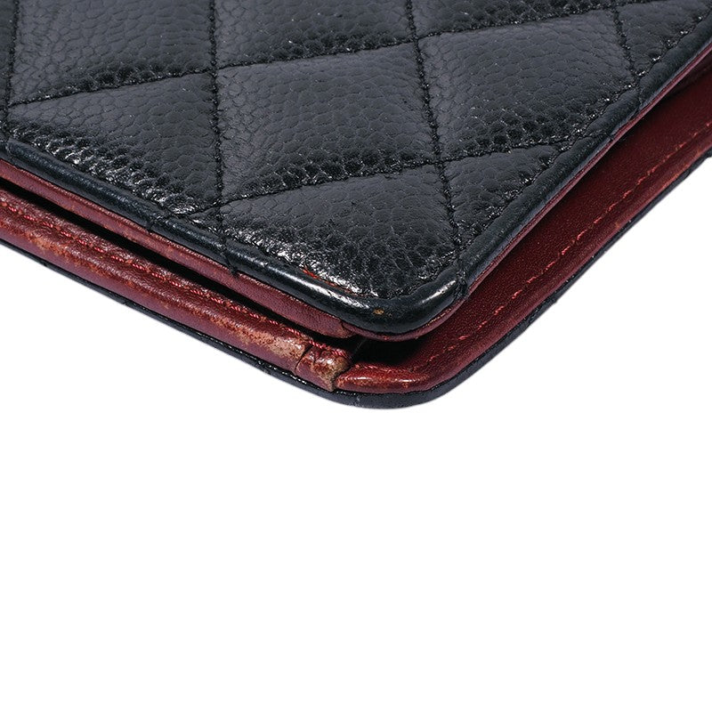 Chanel Classic Caviar Long Wallet