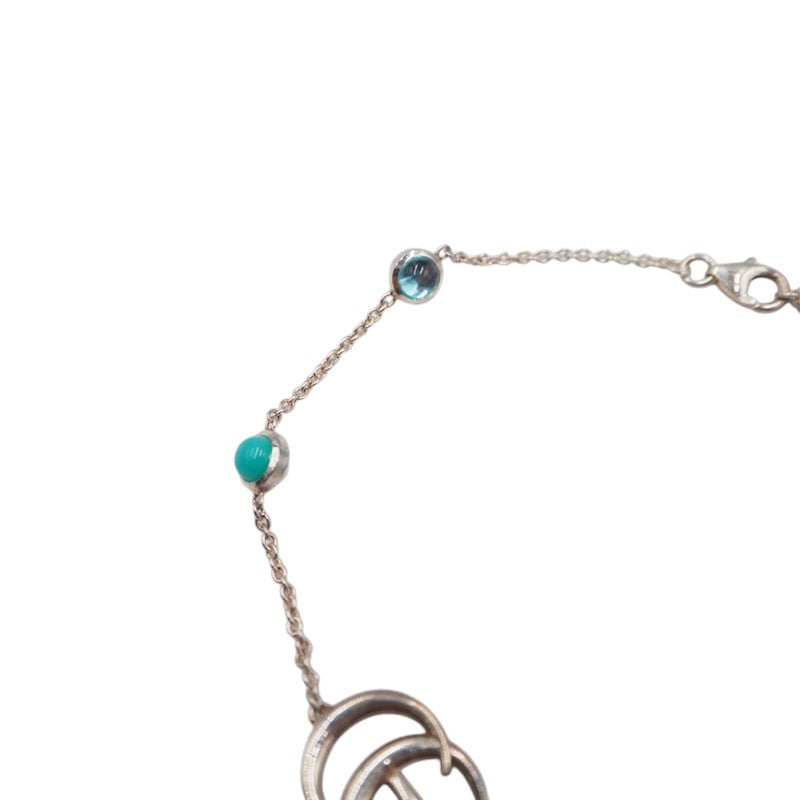 Gucci 527393 Silver Double G Bracelet