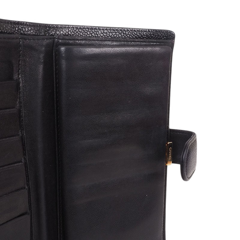 Chanel Caviar Timeless Long Wallet