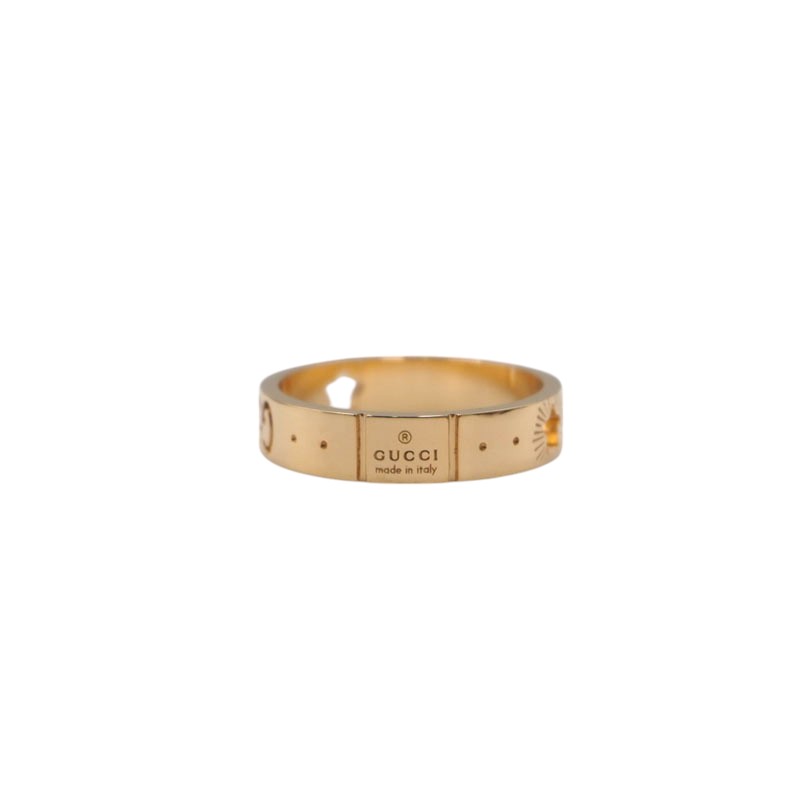 Gucci 607339 Yellow Gold Icon Ring