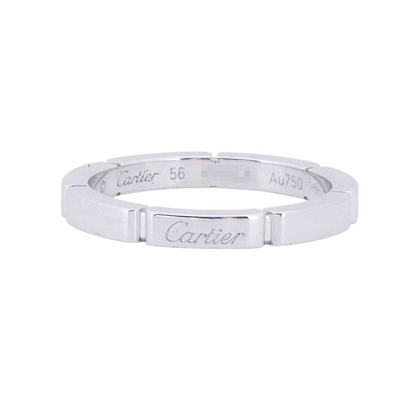 Cartier B4083500 White Gold Maillon Panthère Ring
