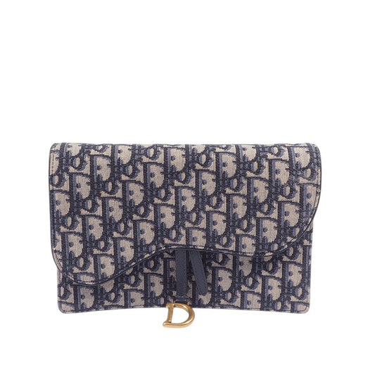 Dior S5620CTZQ Oblique Saddle Shoulder Bag