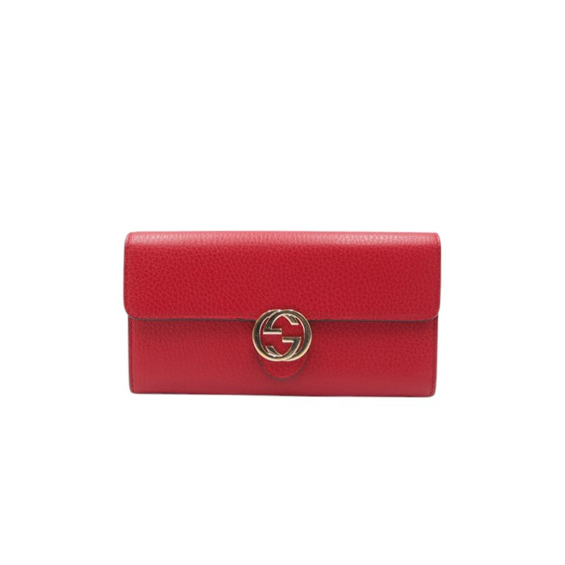 Gucci 598166 Interlocking Long Wallet