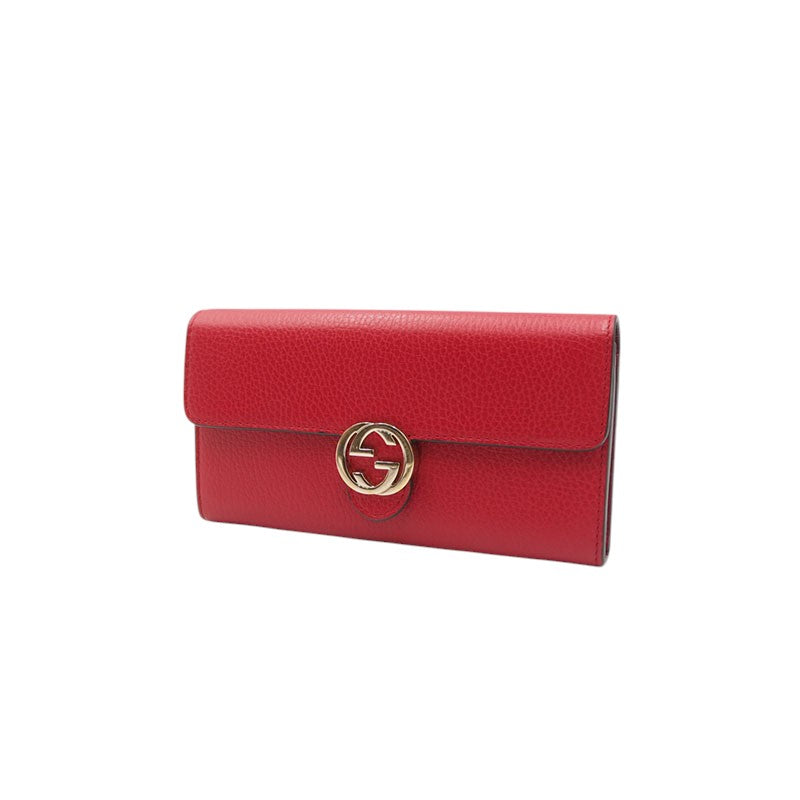 Gucci 598166 Interlocking Long Wallet