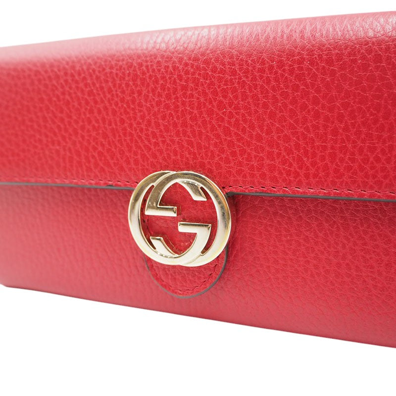 Gucci 598166 Interlocking Long Wallet