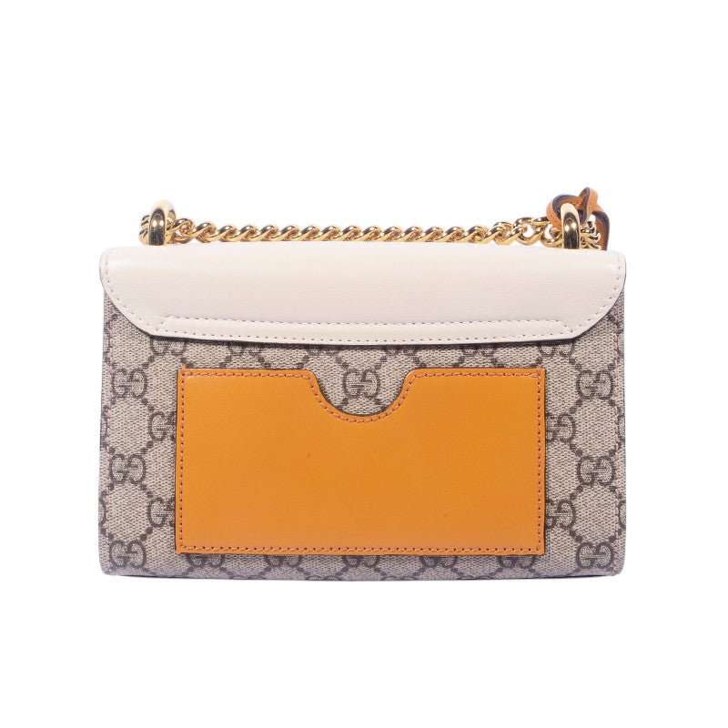 Gucci 409487 Supreme Padlock Small Shoulder Bag