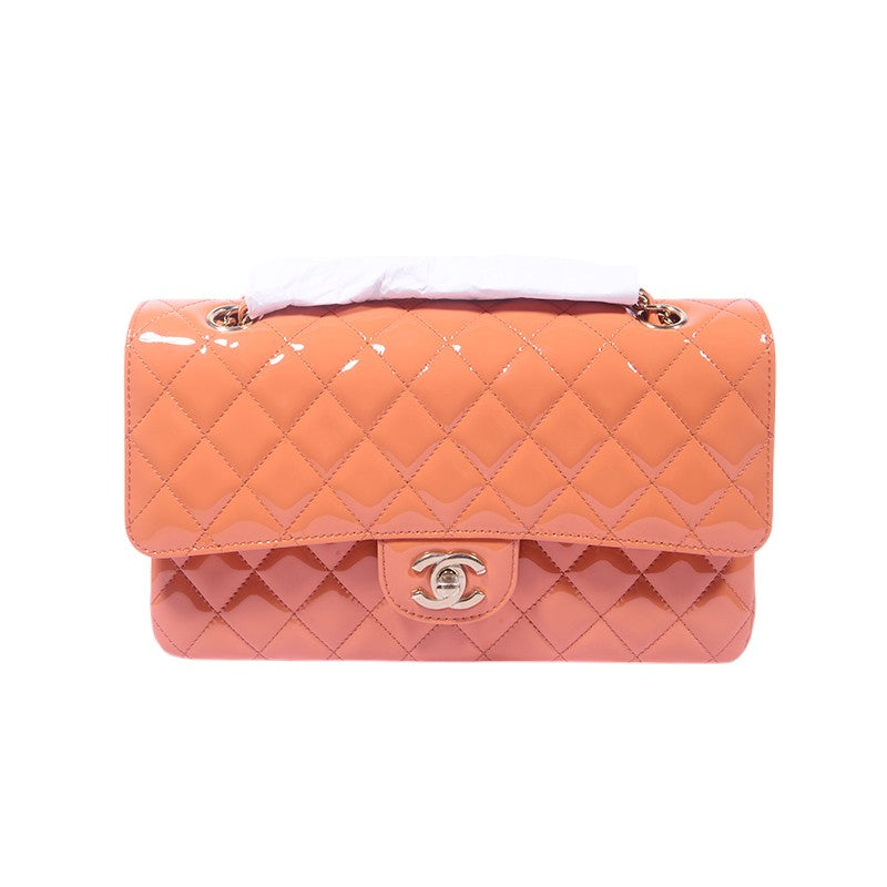 Chanel A01112 Classic Patent Medium Shoulder Bag