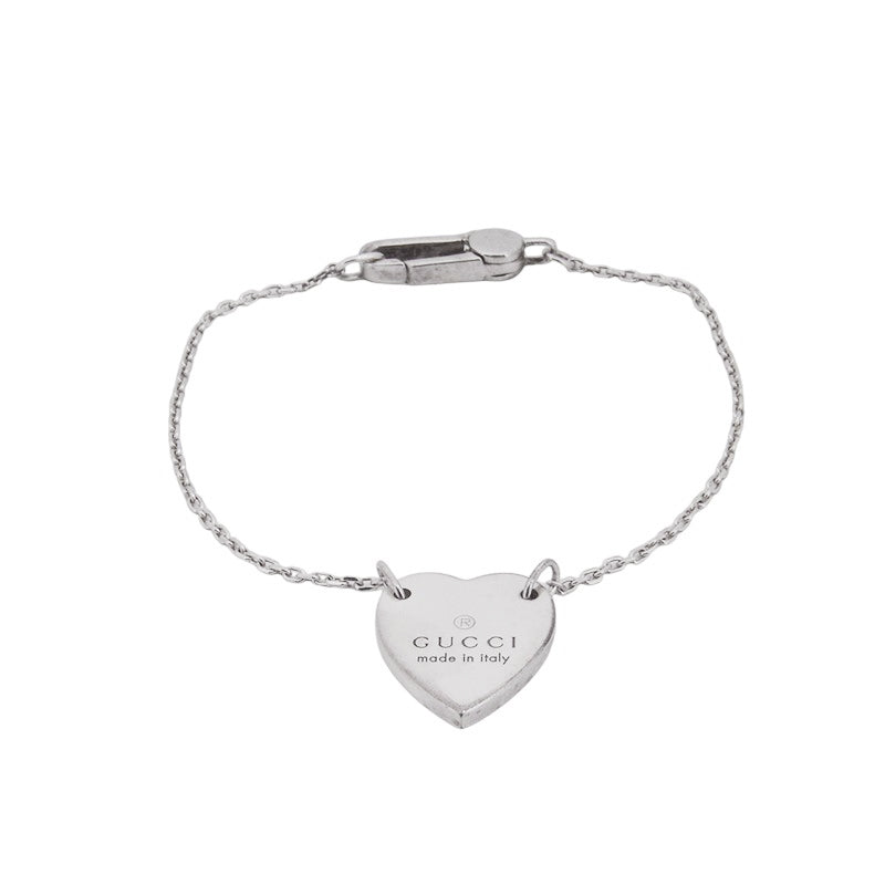 Gucci 223513 Heart Pendant Bracelet