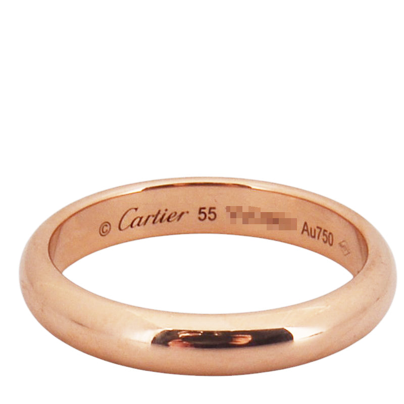 Cartier B4096600 Rose Gold 1895 Wedding Ring