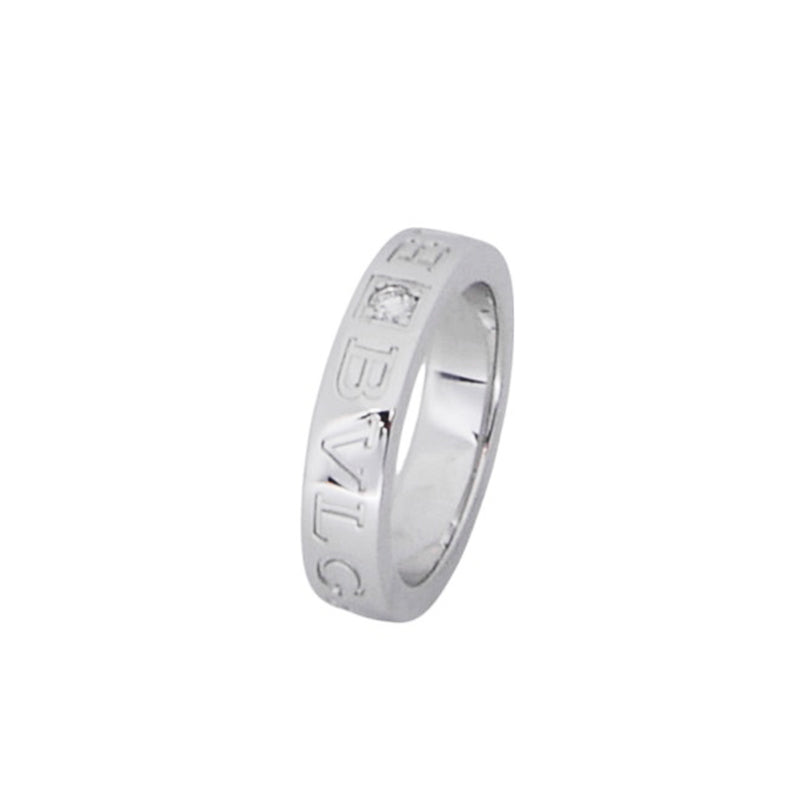 Bulgari 339992 White Gold B.Zero1 BB Diamond Ring