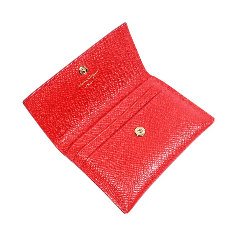 Ferragamo 22 D155 Vara Bow Card Wallet