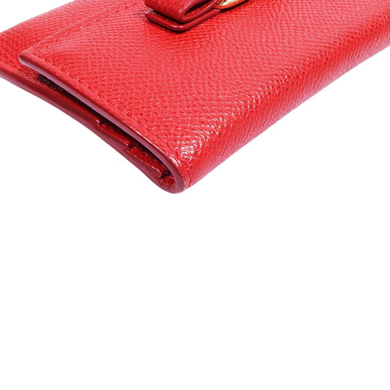 Ferragamo 22 D155 Vara Bow Card Wallet