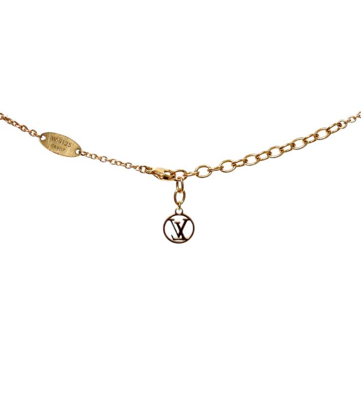 Louis Vuitton LV Flower Gold Necklace