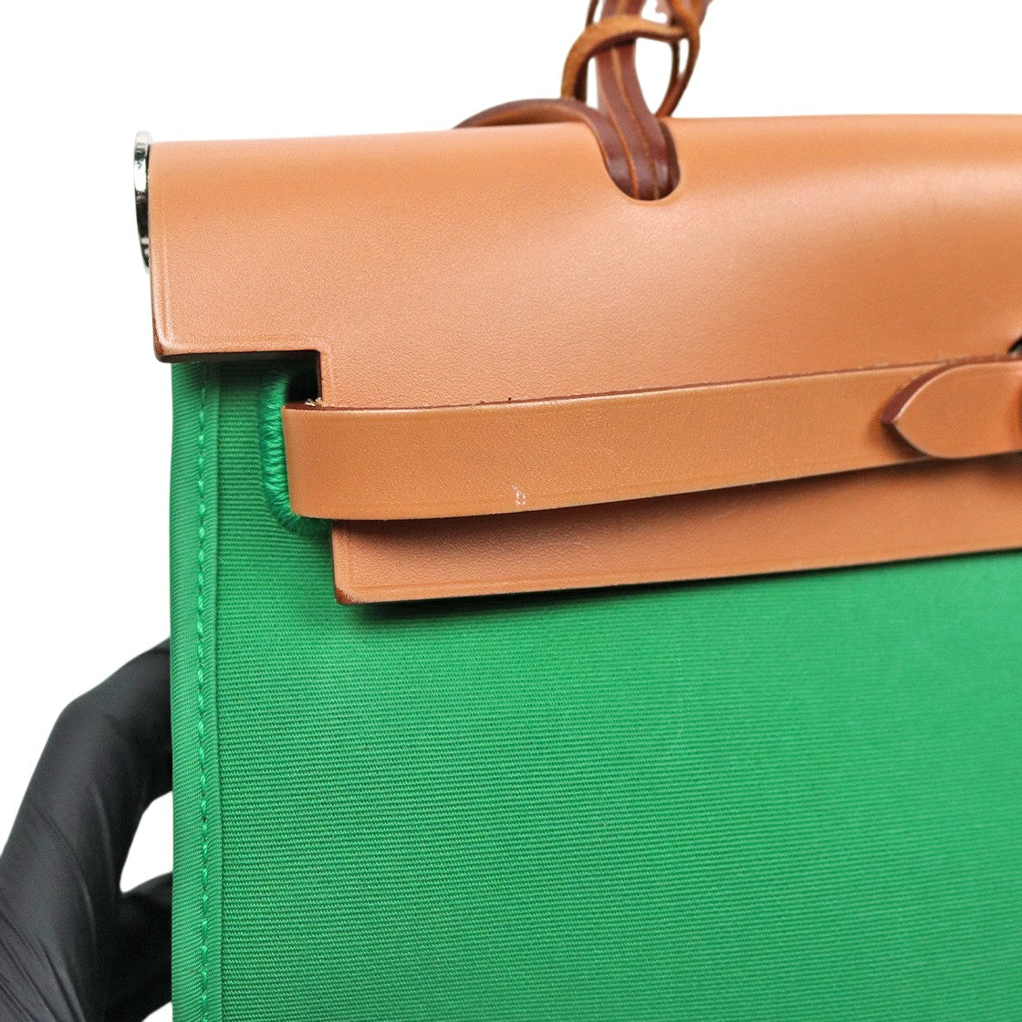 Hermès Green NEW ZIP Erbag