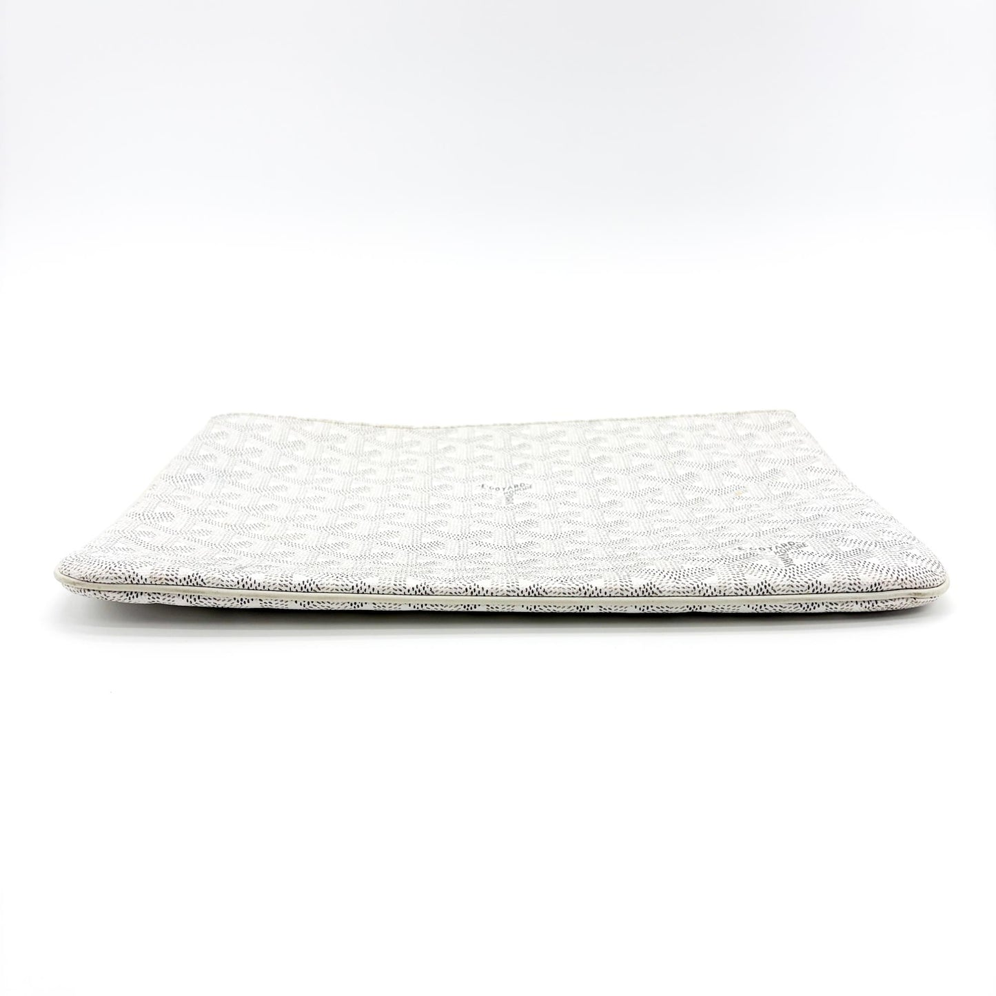 Goyard Senna Clutch GM White