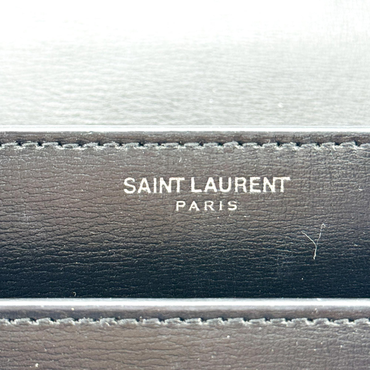 Saint Laurent Medium Sunset Crossbody Bag Black with Silver Hardware