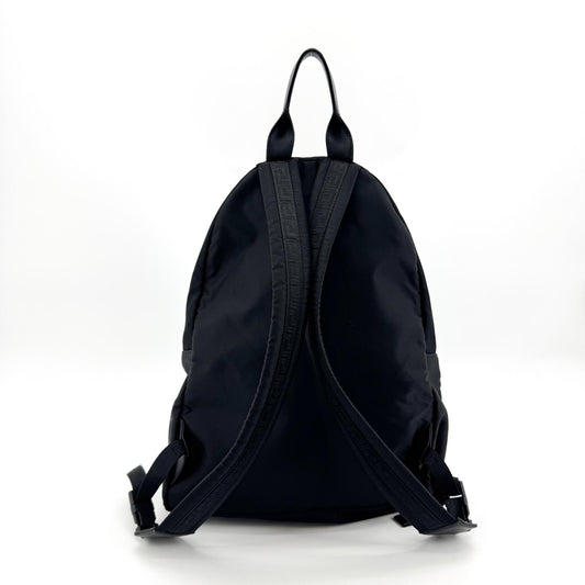 Versace La Medusa Nylon Backpack Black