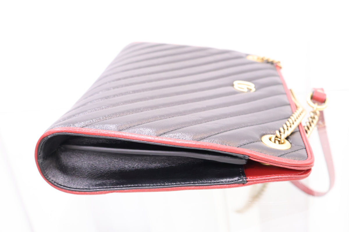 GG Marmont Matelassé Chain Shoulder Bag 524592
