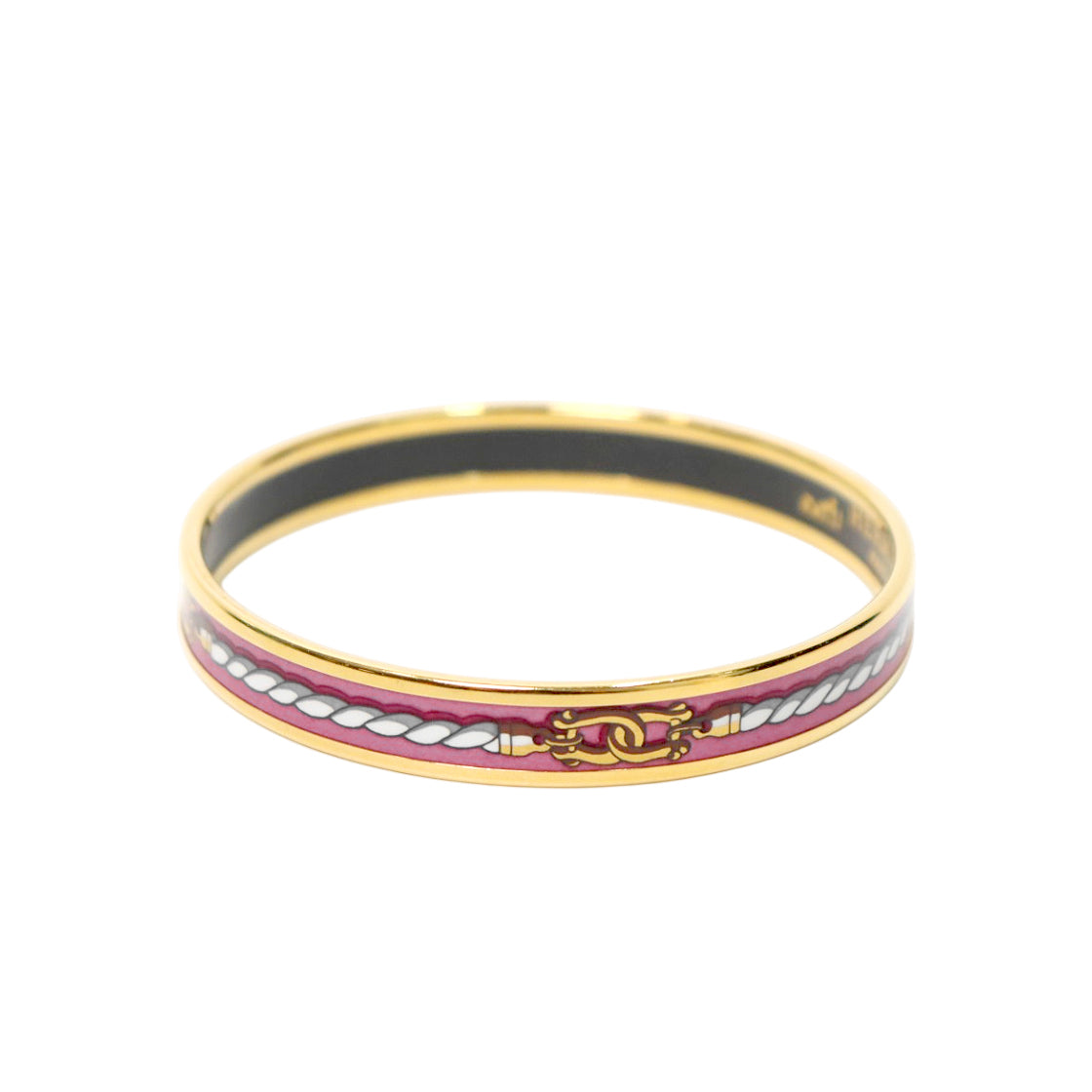 Hermès Pink Bangle Bracelet