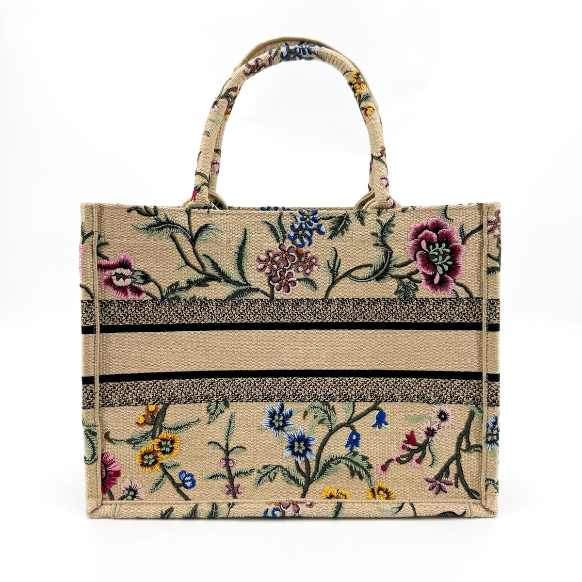 Dior Medium Book Tote Bag Beige