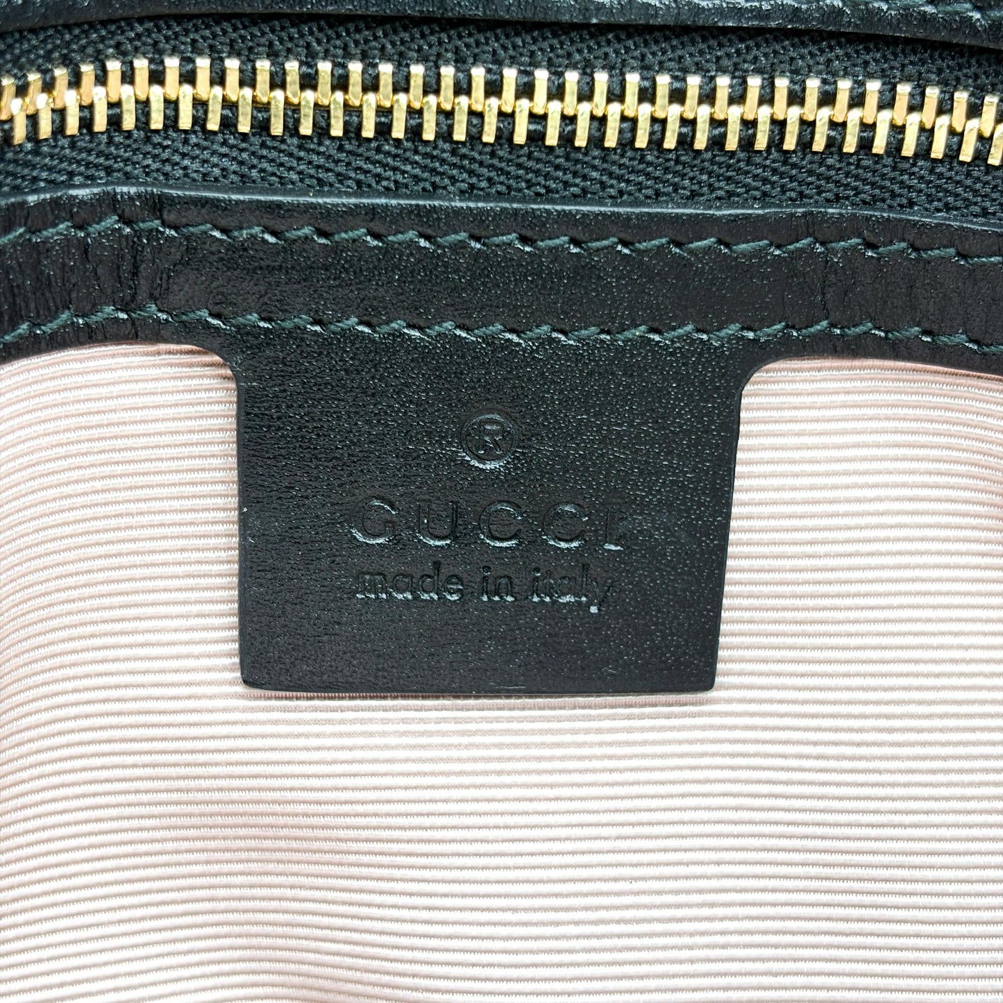 Gucci Blondie Small Shoulder Bag Black with Gold Hardware