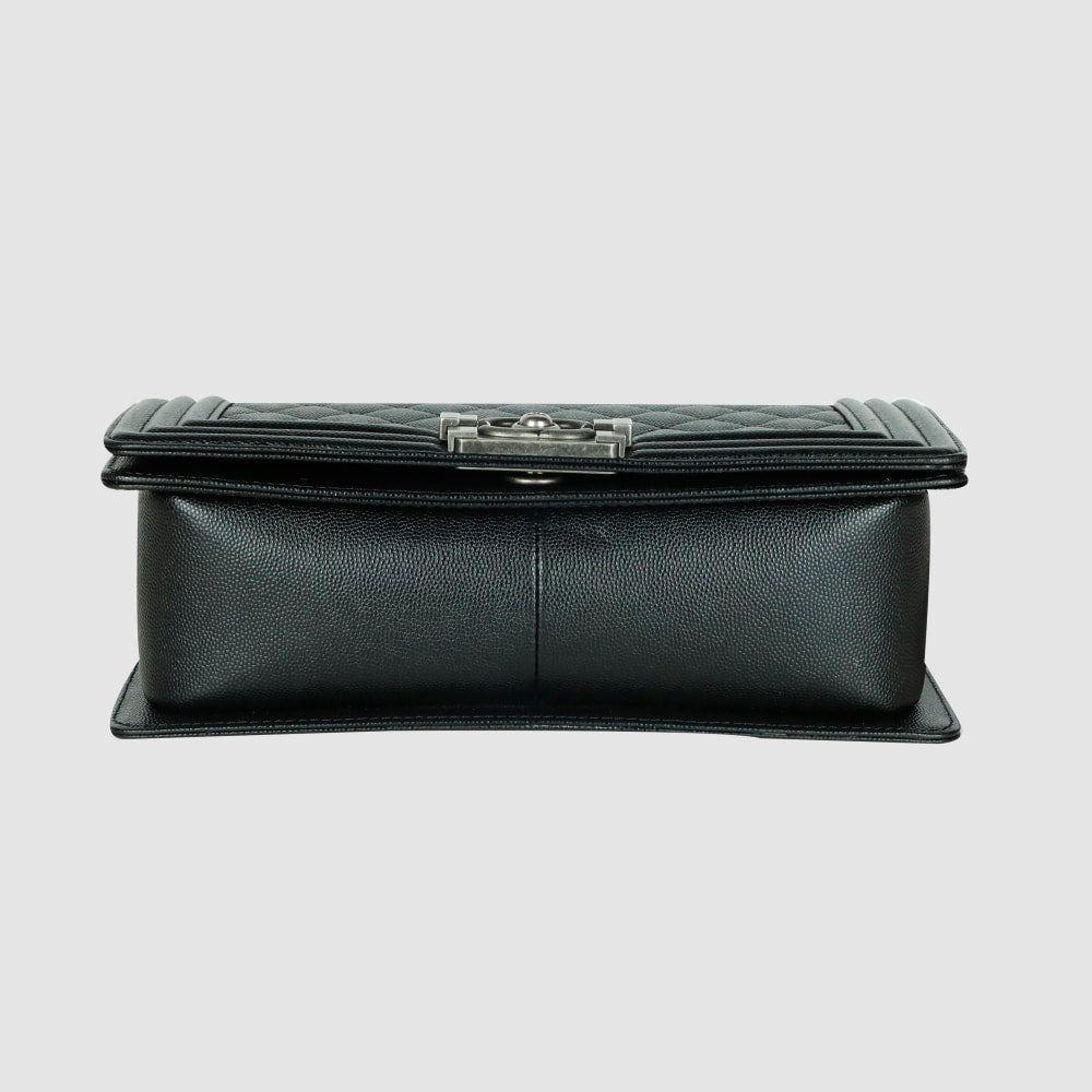 Medium Boy Caviar Flap Shoulder Bag Crossbody Bag A67086