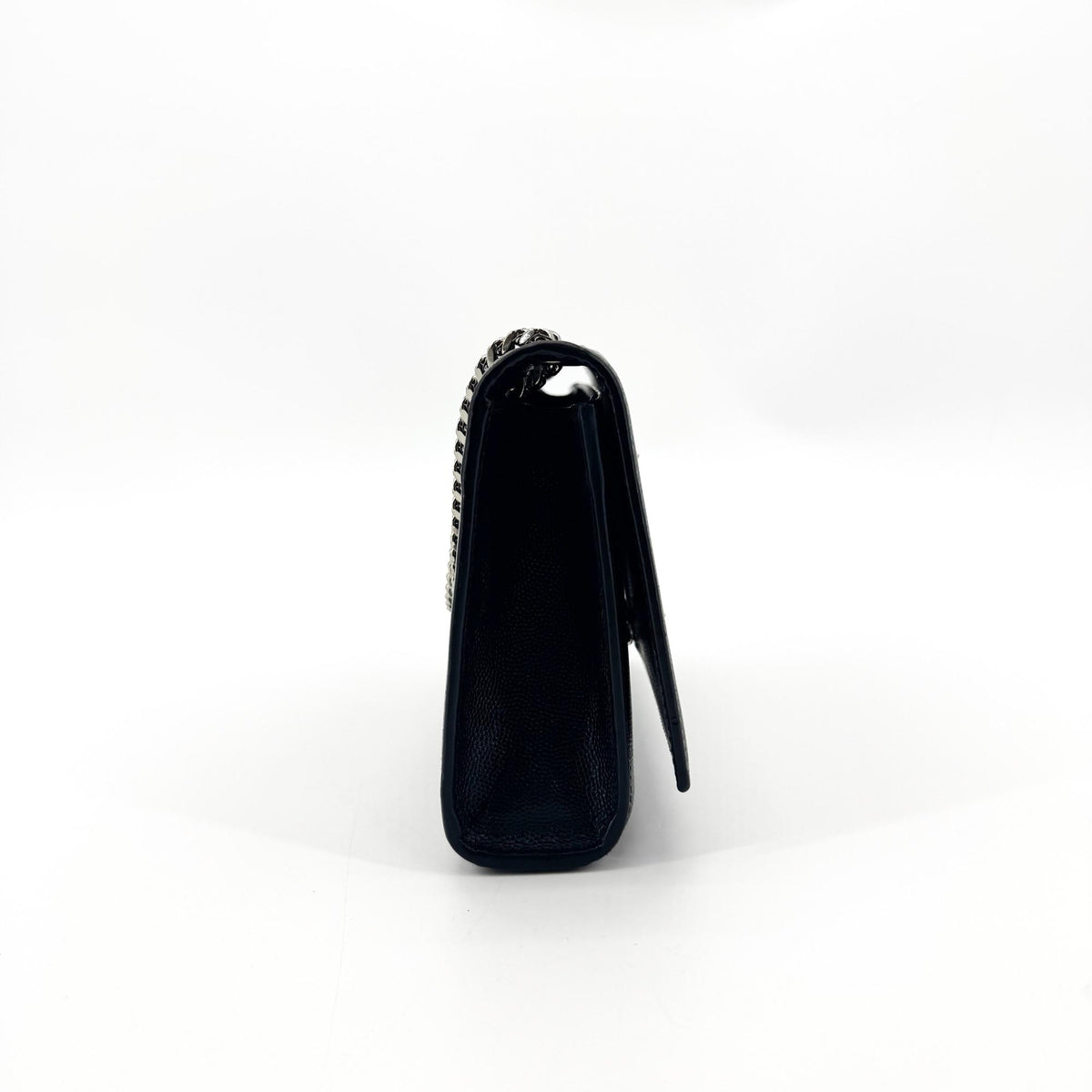Saint Laurent Small Kate Crossbody Bag Black Silver Hardware
