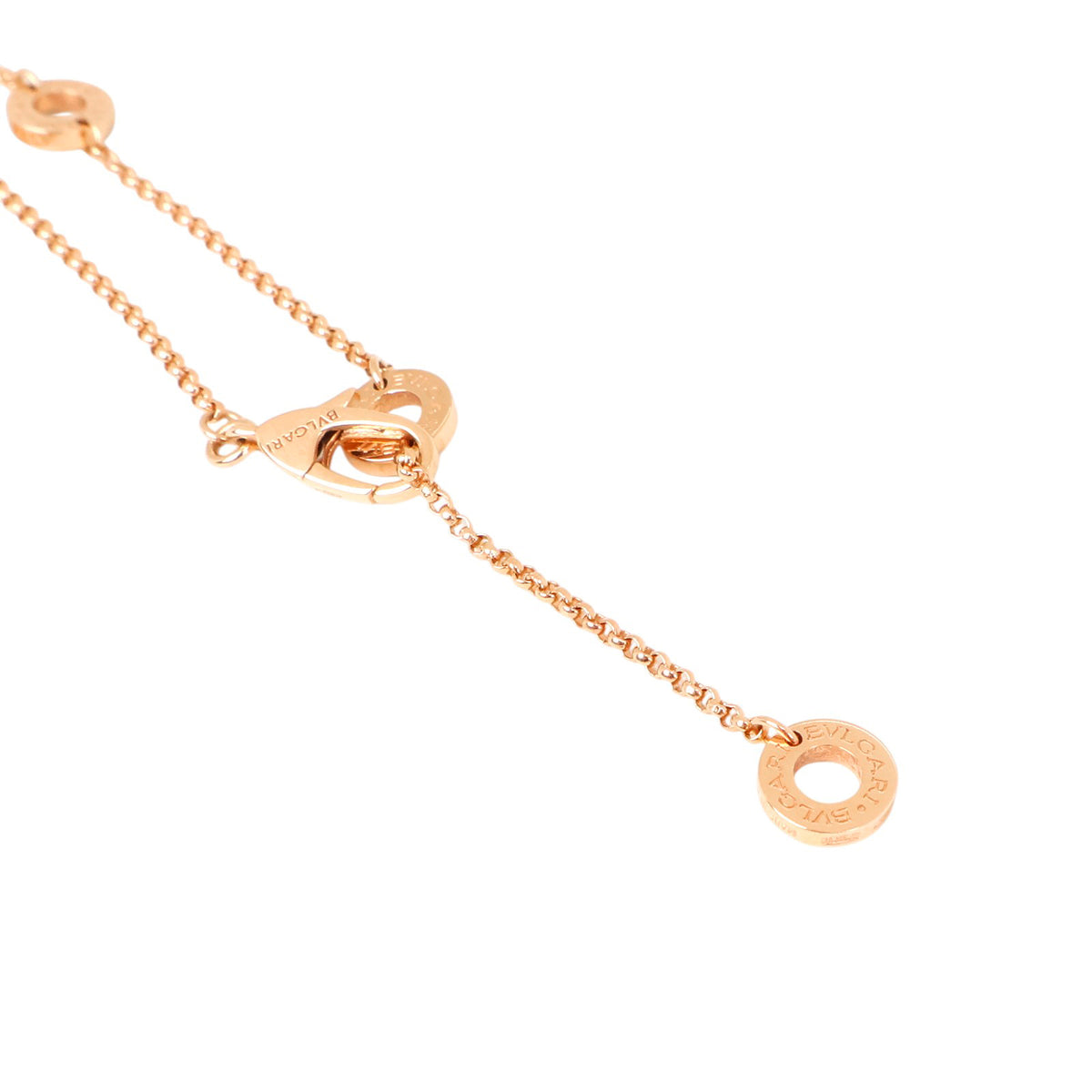 Bulgari 357255 Rose Gold B.Zero1 Mini Necklace