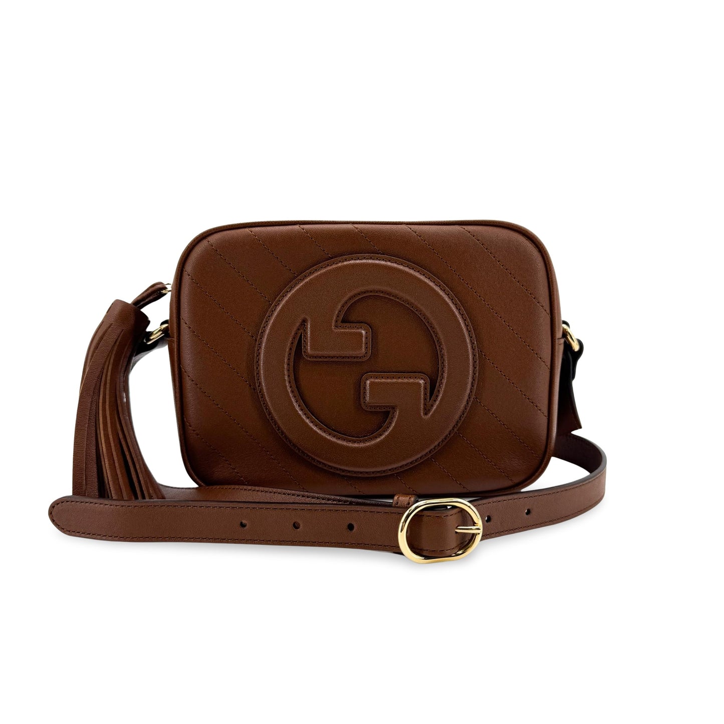 Gucci Blondie Small Shoulder Bag Brown