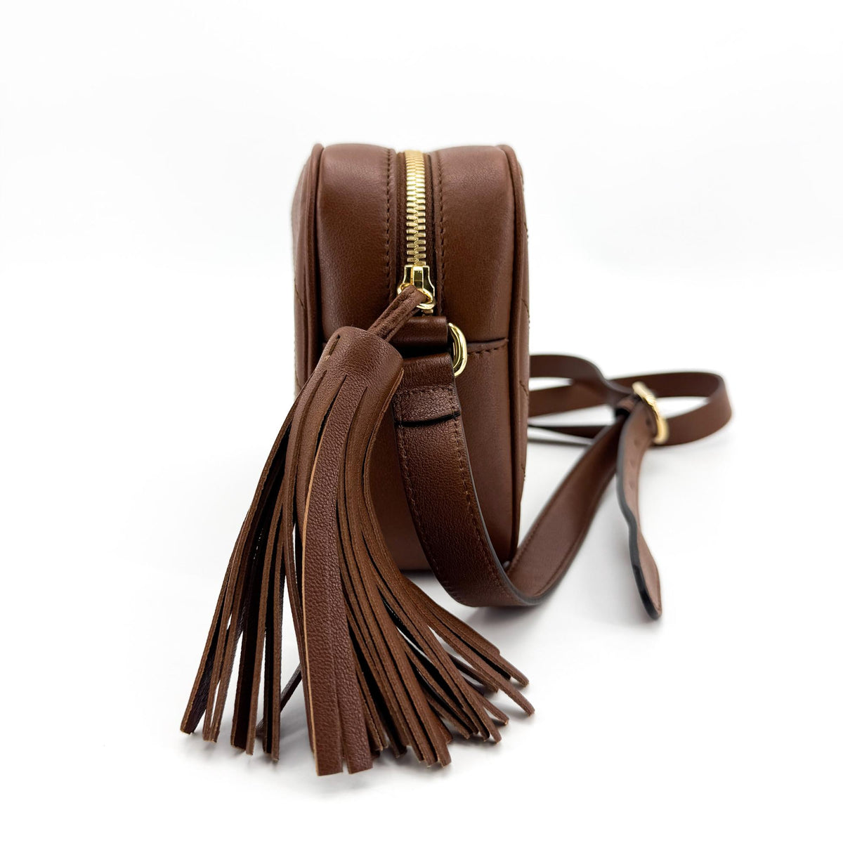 Gucci Blondie Small Shoulder Bag Brown