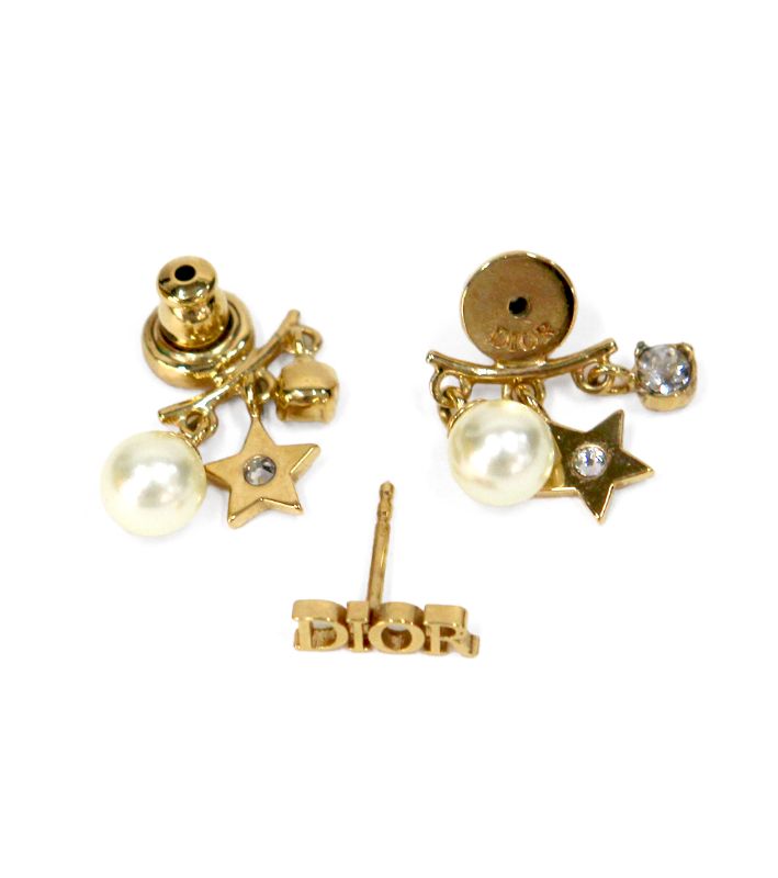 Dior DIOR Revolution gold earrings