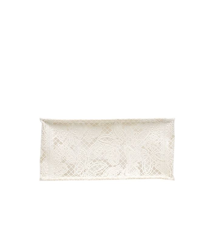 Dior Medium Butterfly Embroidered Book Tote Bag