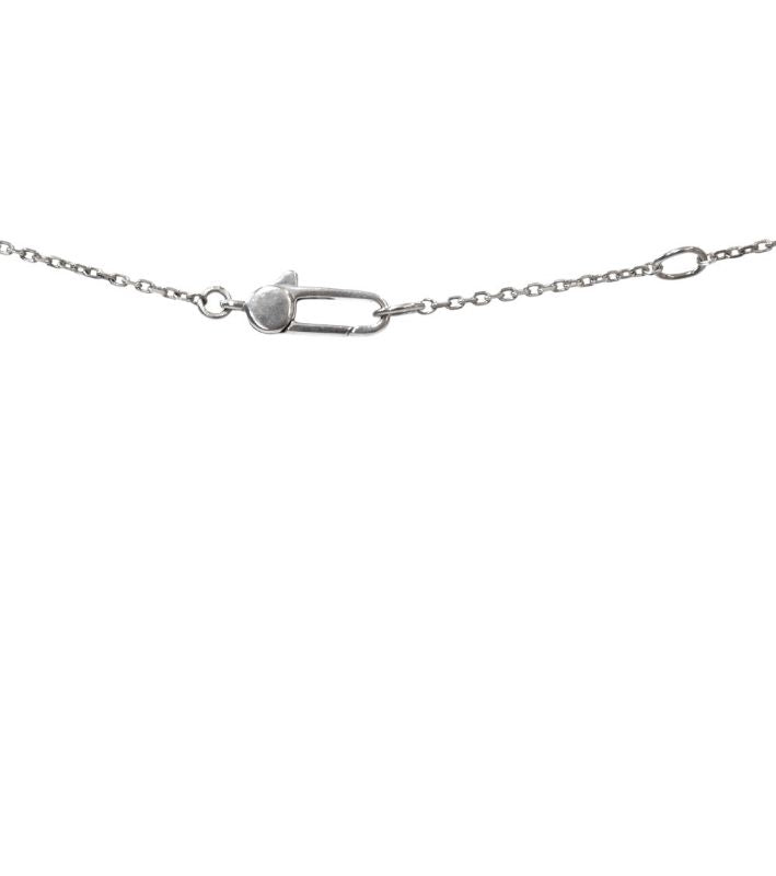 Gucci Heart Butterfly Silver Necklace