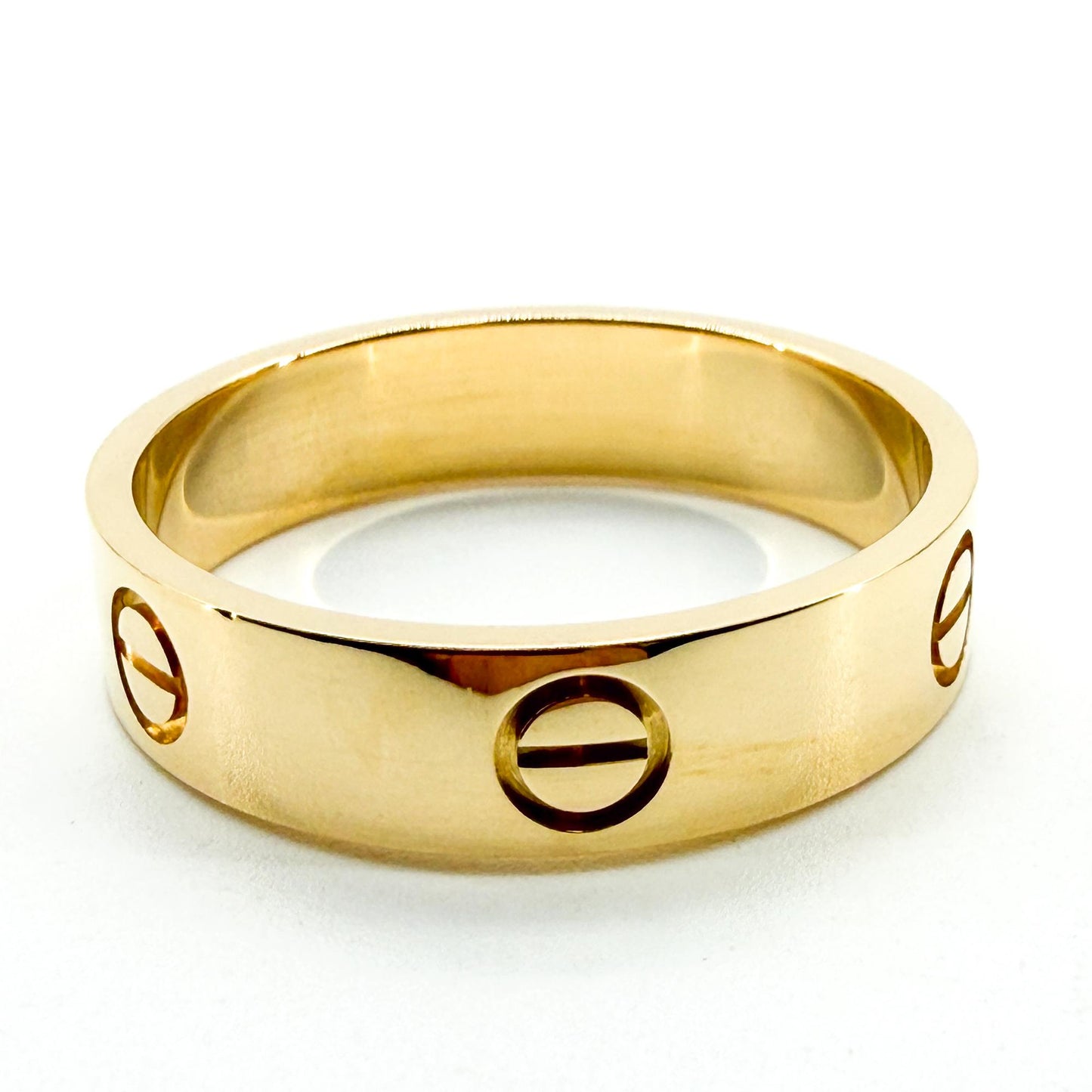 Cartier Love Ring Yellow Gold Size 25
