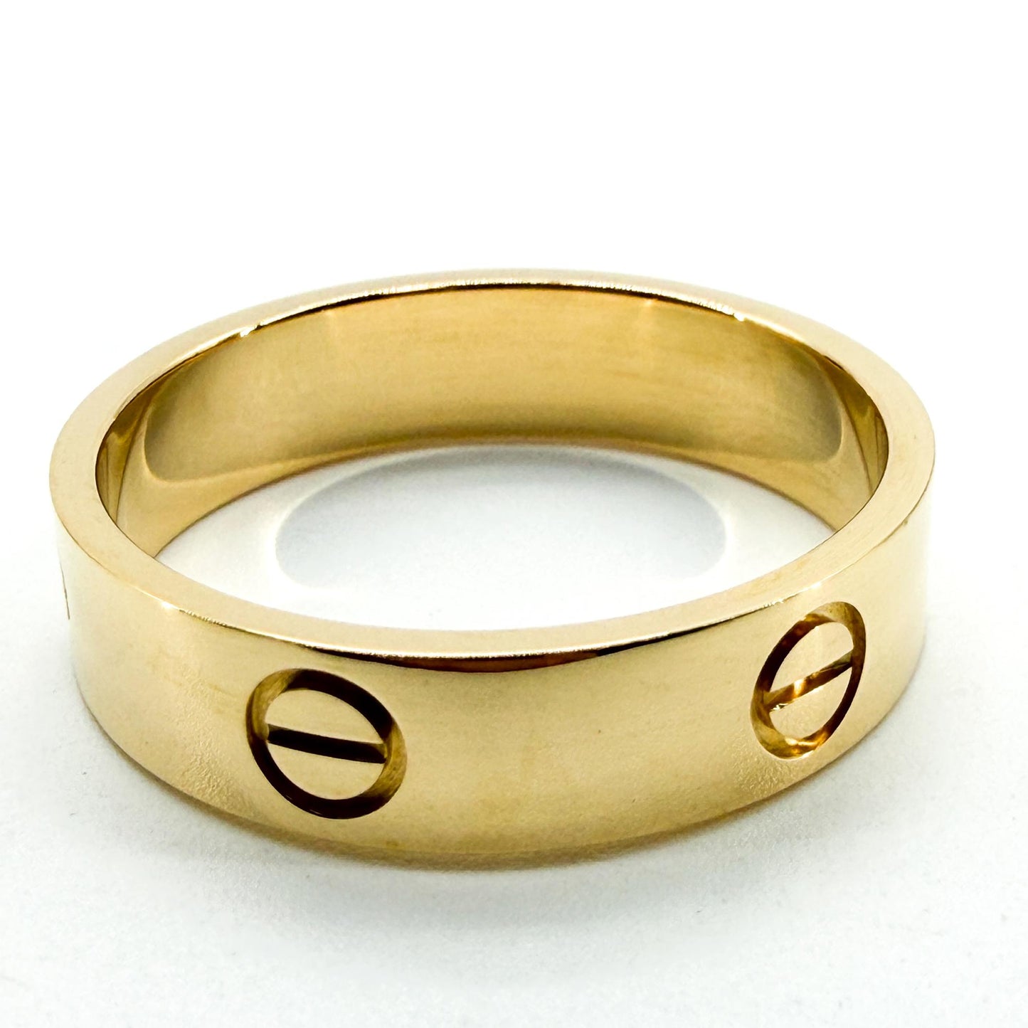 Cartier Love Ring Yellow Gold Size 25