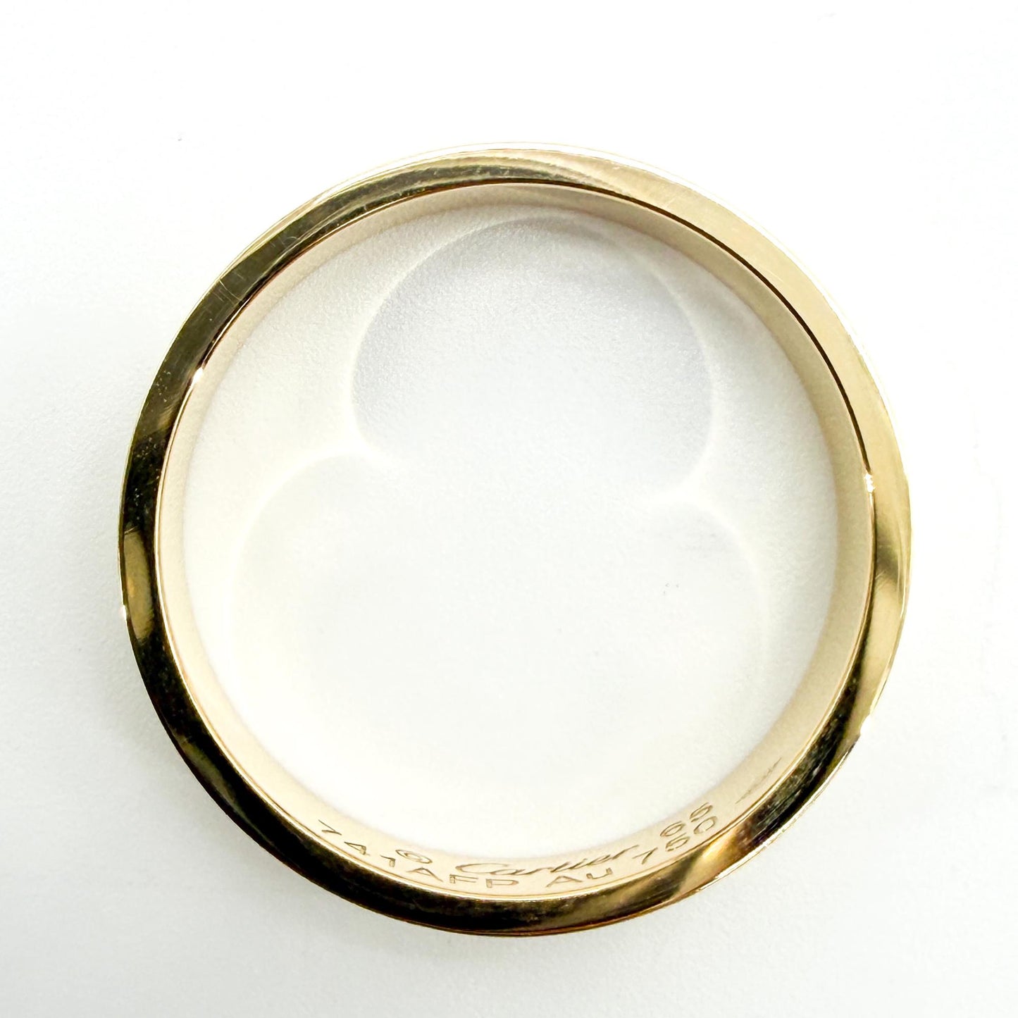 Cartier Love Ring Yellow Gold Size 25