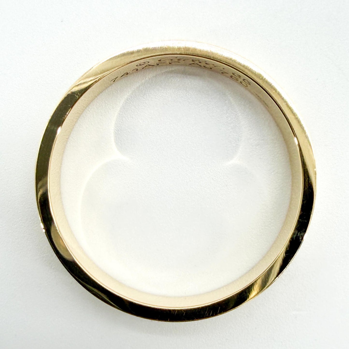 Cartier Love Ring Yellow Gold Size 25