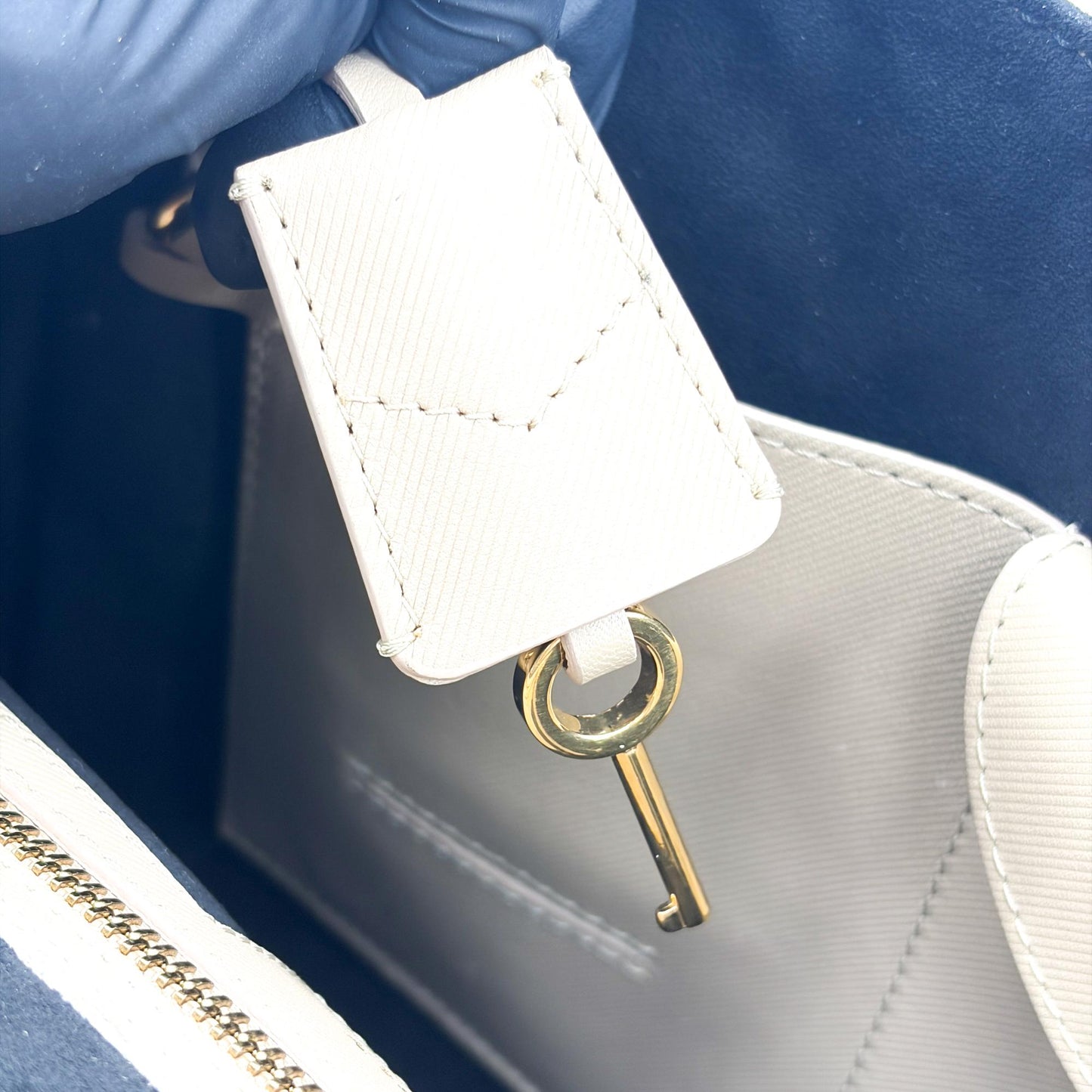 Burberry DK88 Medium Top Handle Bag Taupe