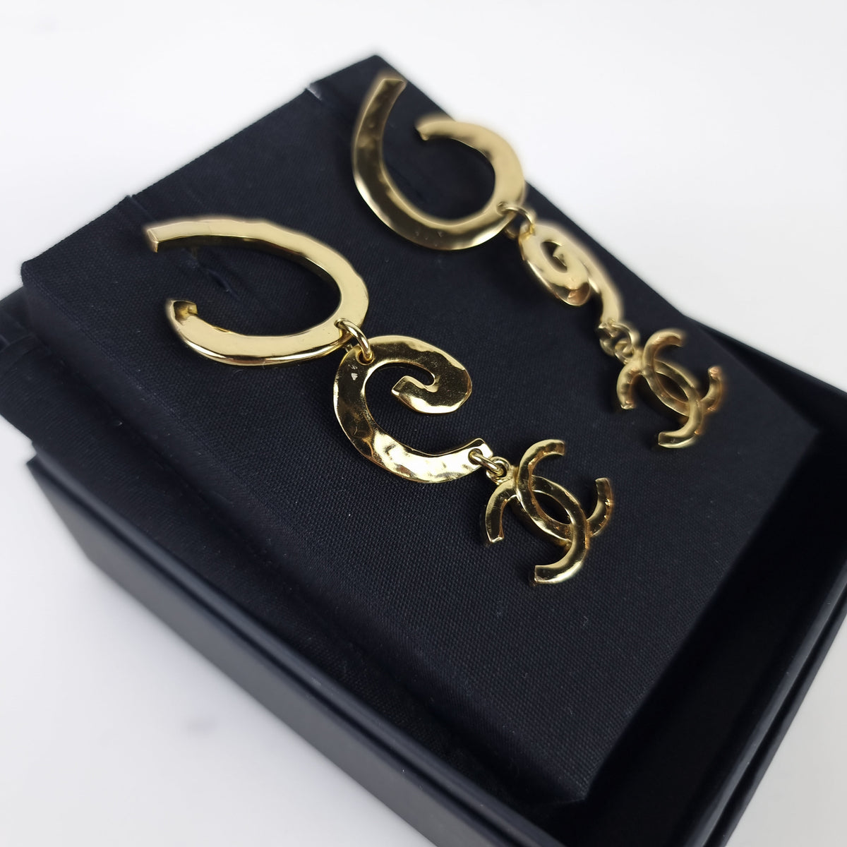 CC Drop Earrings