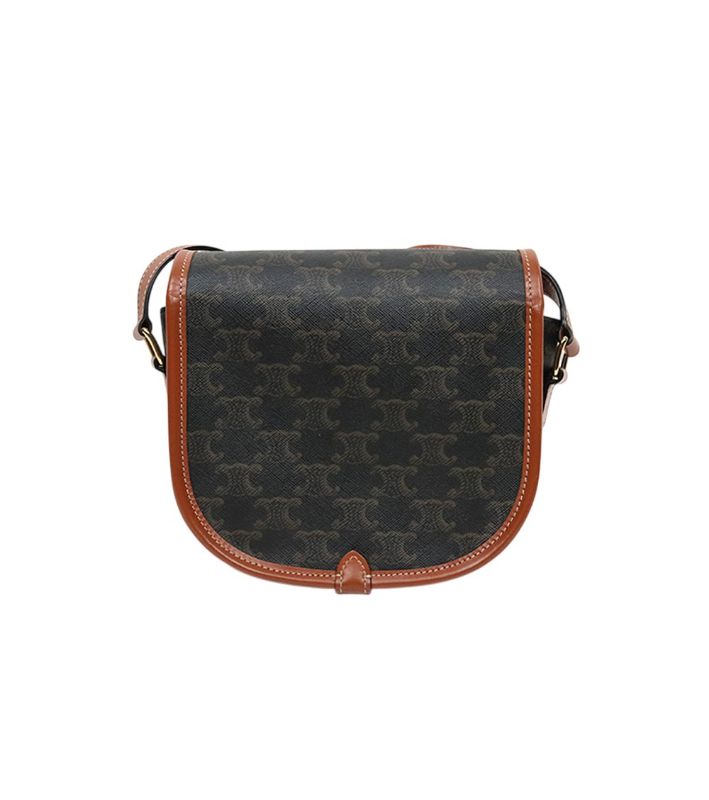 Céline Medium Triomphe Folco Shoulder Bag