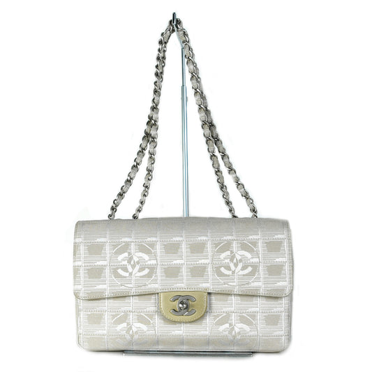 Travel flap shoulder bag